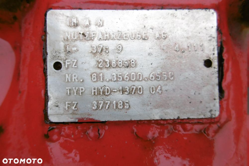 Wkład mostu Man TGS HYD-1370 6x4 8x4 - 2