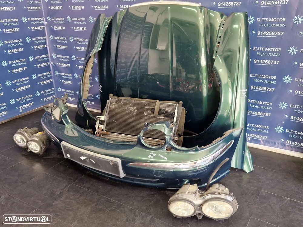 Frente completa usada JAGUAR X-TYPE XENON 2.2 xtype capot parachoques guardalamas oticas radiador - 2