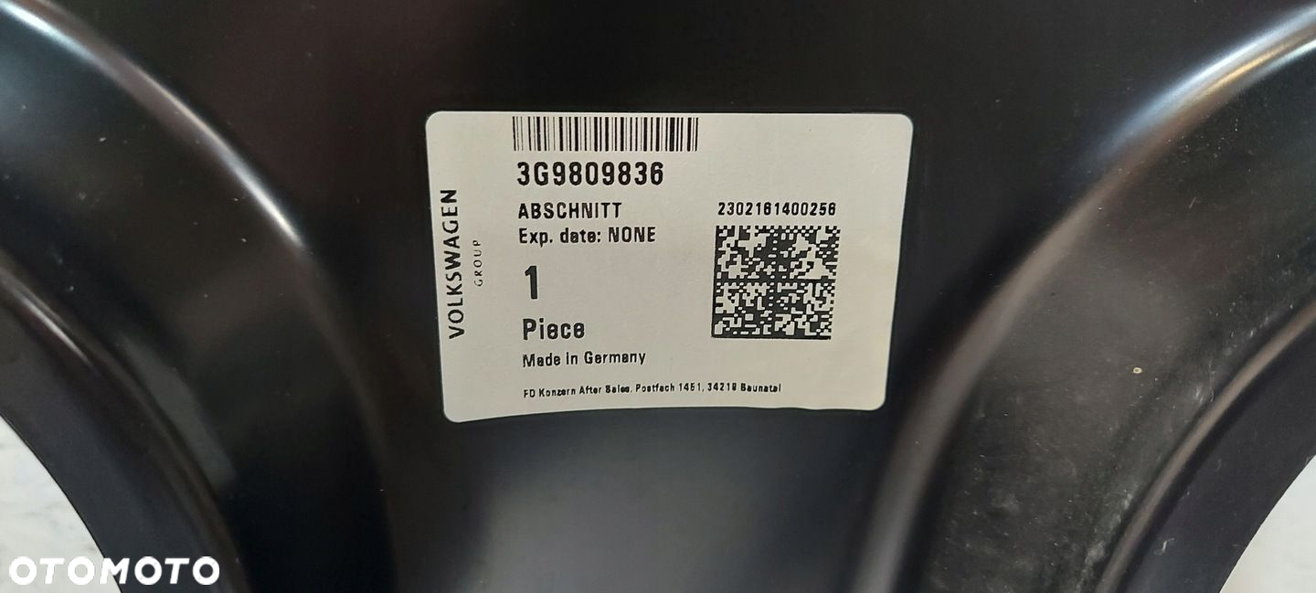 VW PASSAT B8 3G0 PRÓG SŁUPEK RAMA POSZYCIE PRAWE 3G9809836 - 6
