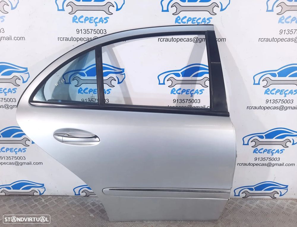 PORTA TRASEIRA TRÁS DIREITA 211730020528 MERCEDES CLASSE E W211 ELEVADOR MOTOR PUXADOR VIDRO - 1