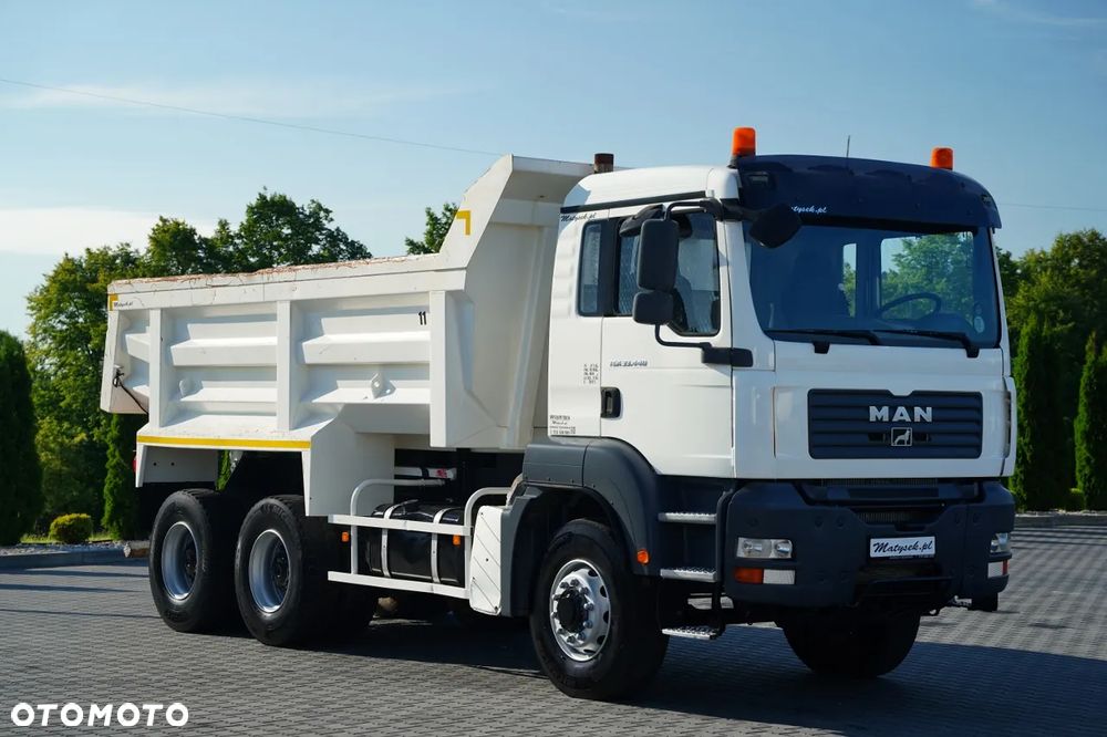MAN TGA 33.440 / 6x6 / HYDRODRIVE / WYWROTKA TYLNOZSYPOWA / MANUAL - 14