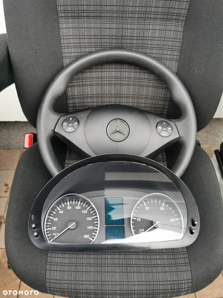 Fotel fotele Sprinter 906 907  VW Crafter  kierowcy pneumatyczny pasażer jedynka dwójka licznik - 15