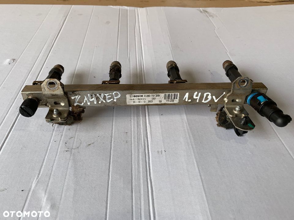 LISTWA WTRYSKOWA CORSA D 1.2 1.4B 0280151208 - 4