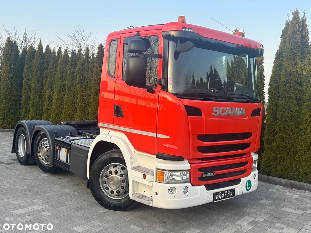 Scania / G450 / 6X2 / PUSHER / Oś-Skrętna-Podnoszona / - 5