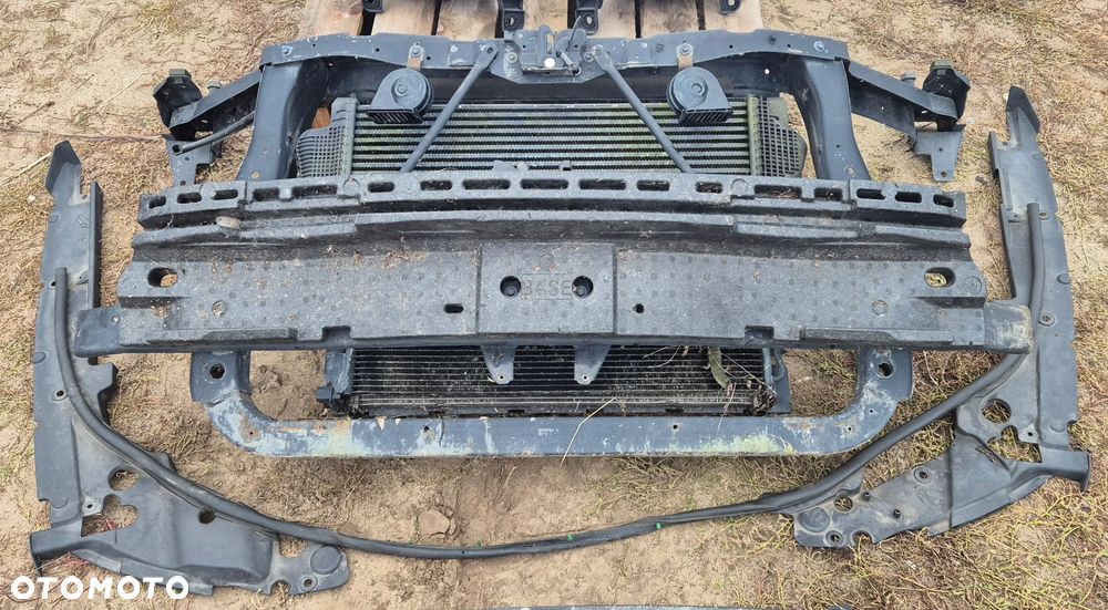 Kompletny Przód Biały PW7 Jeep Grand Cherokee WK2 Lift 2014-2017 Zderzak Wzmocnienie Chłodnice Belka Ślizgi Błotniki Lampy Maska itd - 4