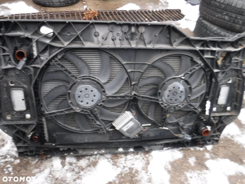 Audi A4 B8  A5 8T pas wzmocnienie przod 2.7 3.0 TDI kpl chlodnice automat - 8