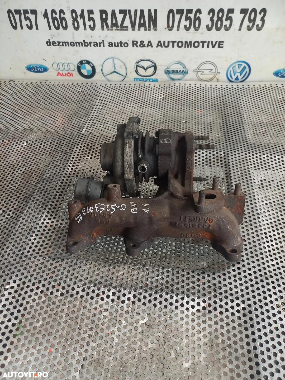 Turbo Turbina Vw Seat Skoda 1.4 Tdi Cod G Polo Fabia Fox Lupo Ibiza - Dezmembrari Arad - 2