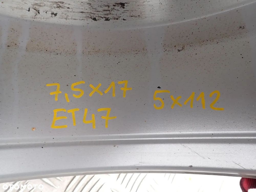 FELGI ALUMINIOWE MERCEDES 7,5X17 5X112 ET47 DOSTĘPNE 2 KOMPLETY - 8