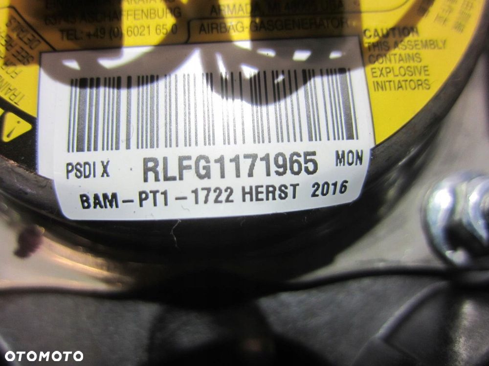 BMW X1 F48 F45 F39 PODUSZKA KIEROWCY AIRBAG 6877541 USA ORYGINA 32306877541 - 8