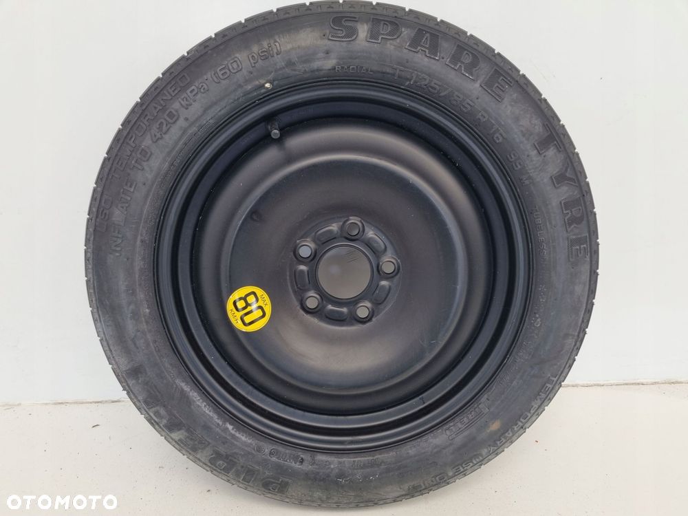 KOŁO DOJAZDOWE ZAPASOWE Ford C-Max Focus Mk2 II 125/85 R16 5x108 1S71MH - 2