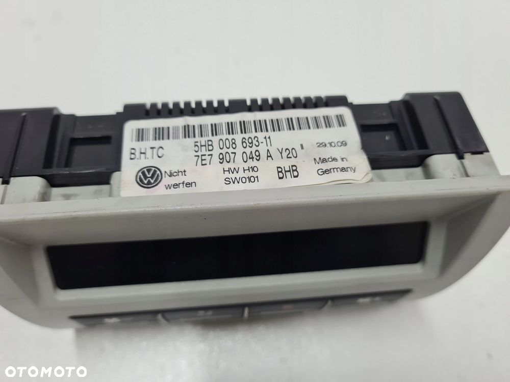 VW T5 LIFT T6 CALIFORNIA panel sterowania podsufitki TYŁ 7E7907049A - 2
