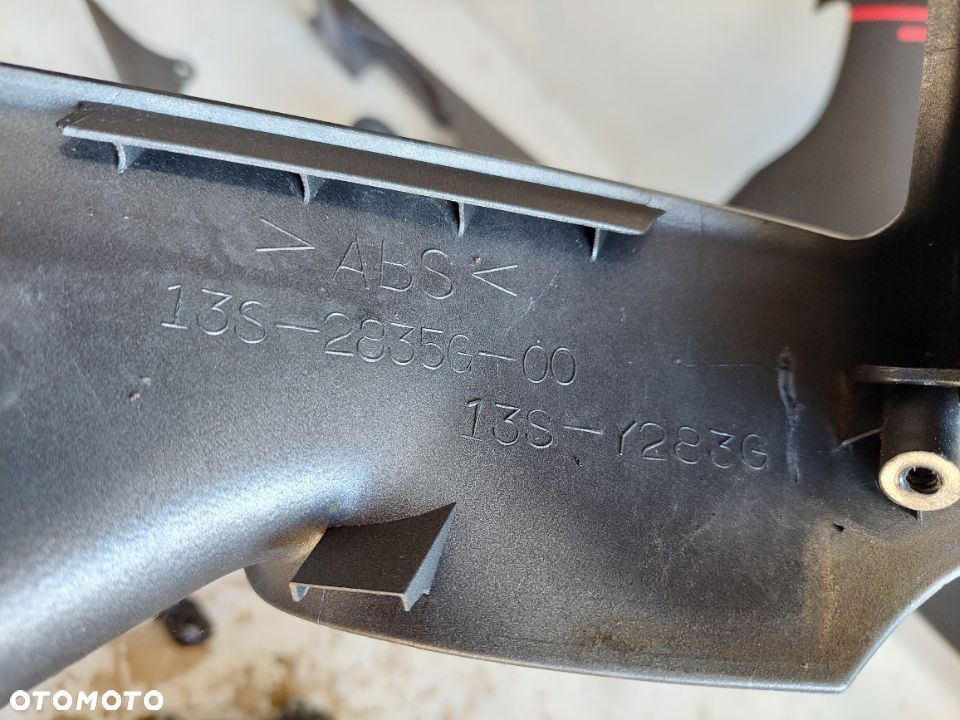 YAMAHA R6 czasza ogon owiewk bok boczek dekiel podnóżek 13-14 r - 6
