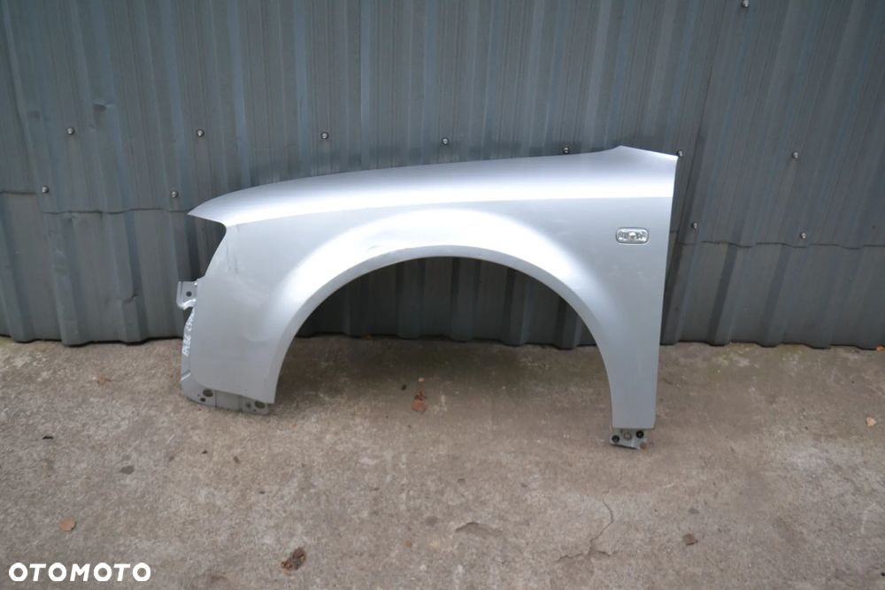 AUDI A4 B6 2001-2004 BŁOTNIK PRZÓD PRZEDNI LEWY LY7W POMORSKIE - 1