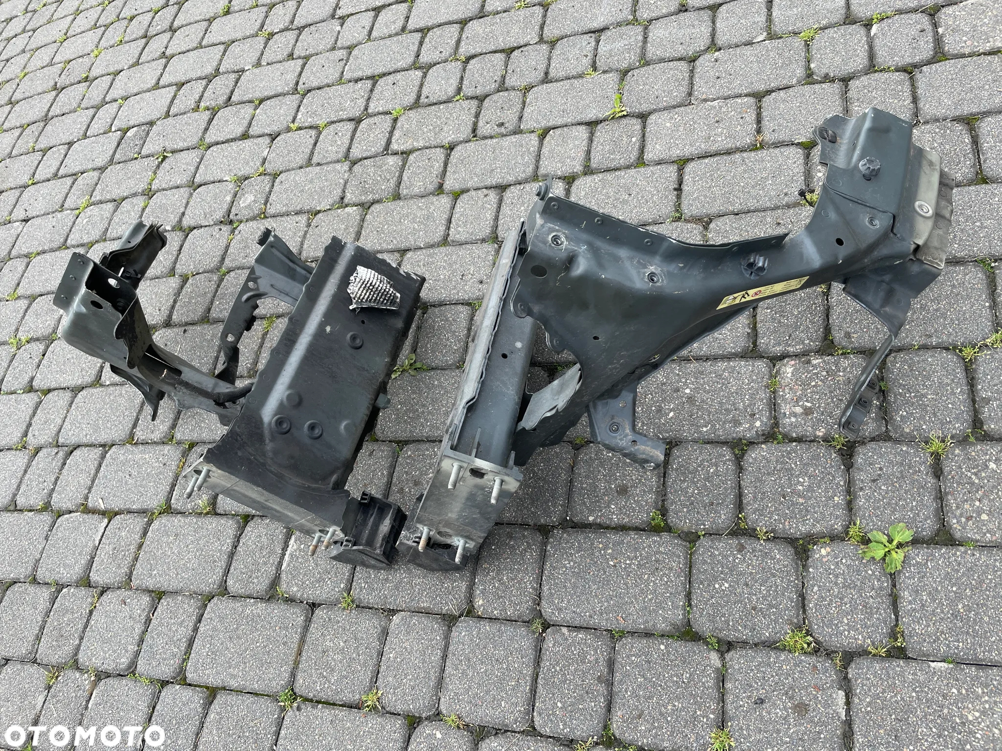 BMW E60 PRZÓD KOMPLETNY ZDERZAK PAS MASKA LAMPA XENON BŁOTNIK LEWY PRAWY TITANGRAU - 6