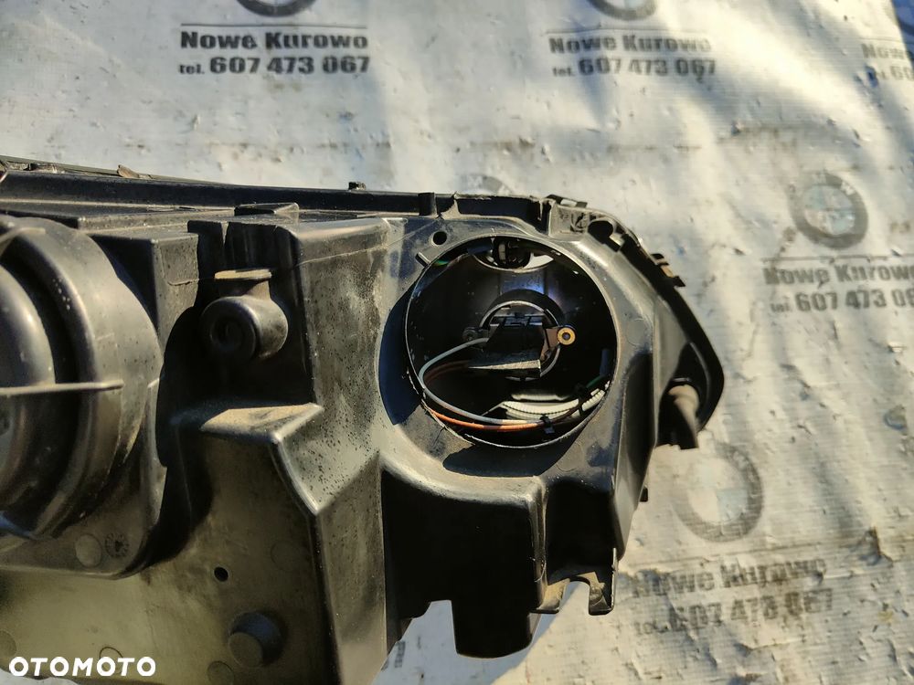 BMW E60 E61 Lampa przednia lewa zwykła H7 przed lift - 8