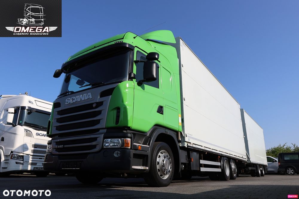 Scania G 440 PDE 268 Tyś km !!! ZESTAW / TANDEM / Kufer / Kontener / - 5