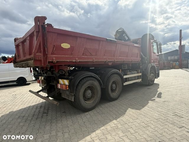 Mercedes-Benz ACTROS 2636 6x4 HDS HIAB 122-2CL wyjscie na rotor, wywrotka - 12