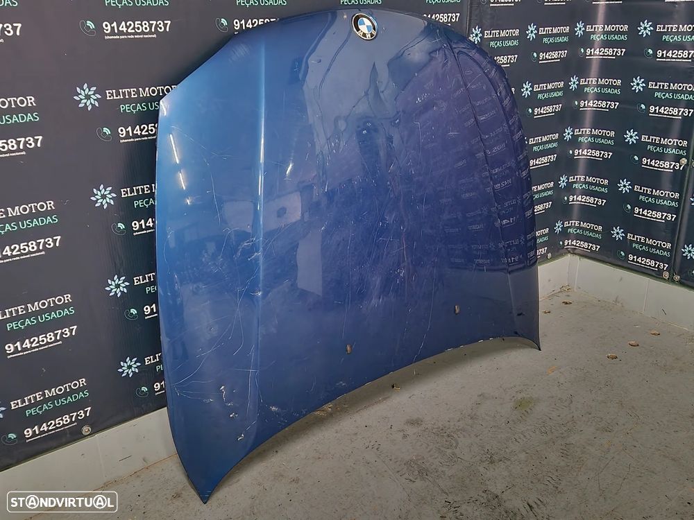 Capot usado BMW SERIE 1 E81 E87 azul original 120d 118d 123d - 1