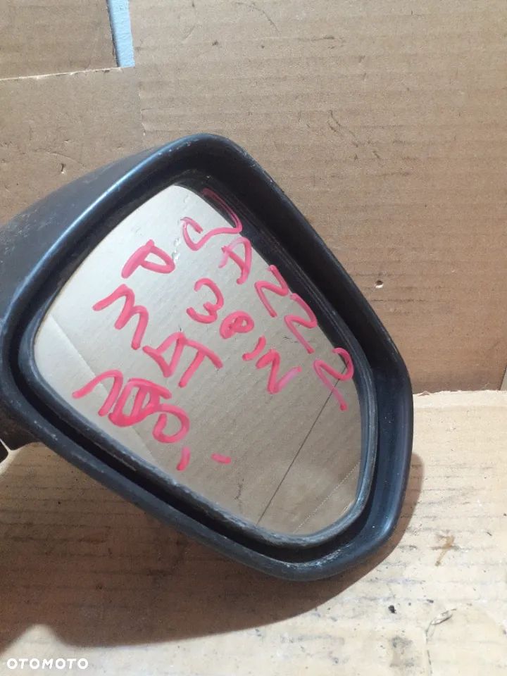 LUSTERKO PRAWE PRAWY PRAWA MAT CZARNE MATOWE 3 PIN HONDA JAZZ 2,II - 2