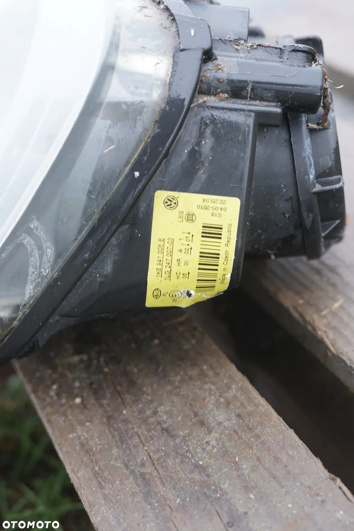 Lampa przód przednia lewa VW Golf V Anglik - 5