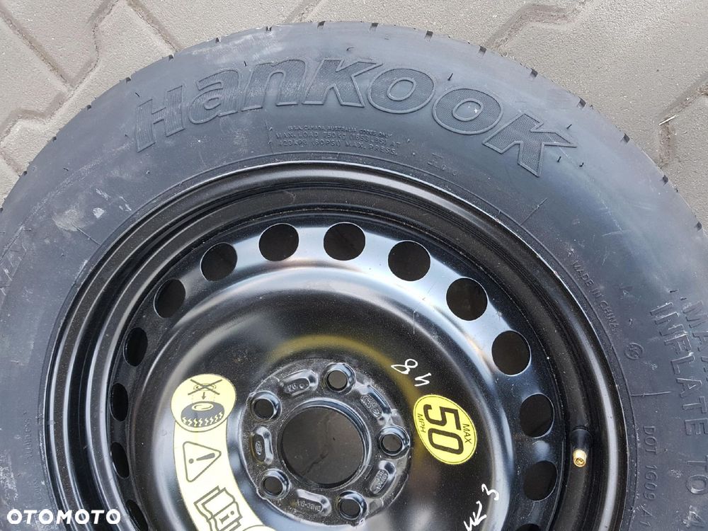 FORD FOCUS MK3 11r- C-MAX MK2 KOŁO DOJAZDOWE 16 5X108 LEWAREK - 5