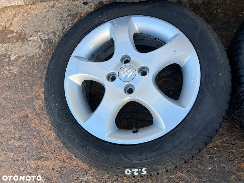 KOŁA FELGI KOMPLET SUZUKI SWIFT MK6 SU0007 5.5" x 15" 4x100 ET 45 - 13