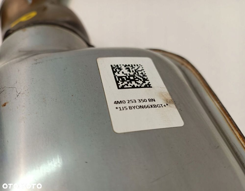 RURA WYDECHOWA TŁUMIK ŚRODKOWY AUDI SQ7 Q7 4.0 TFSI V8 4M0253211S - 4