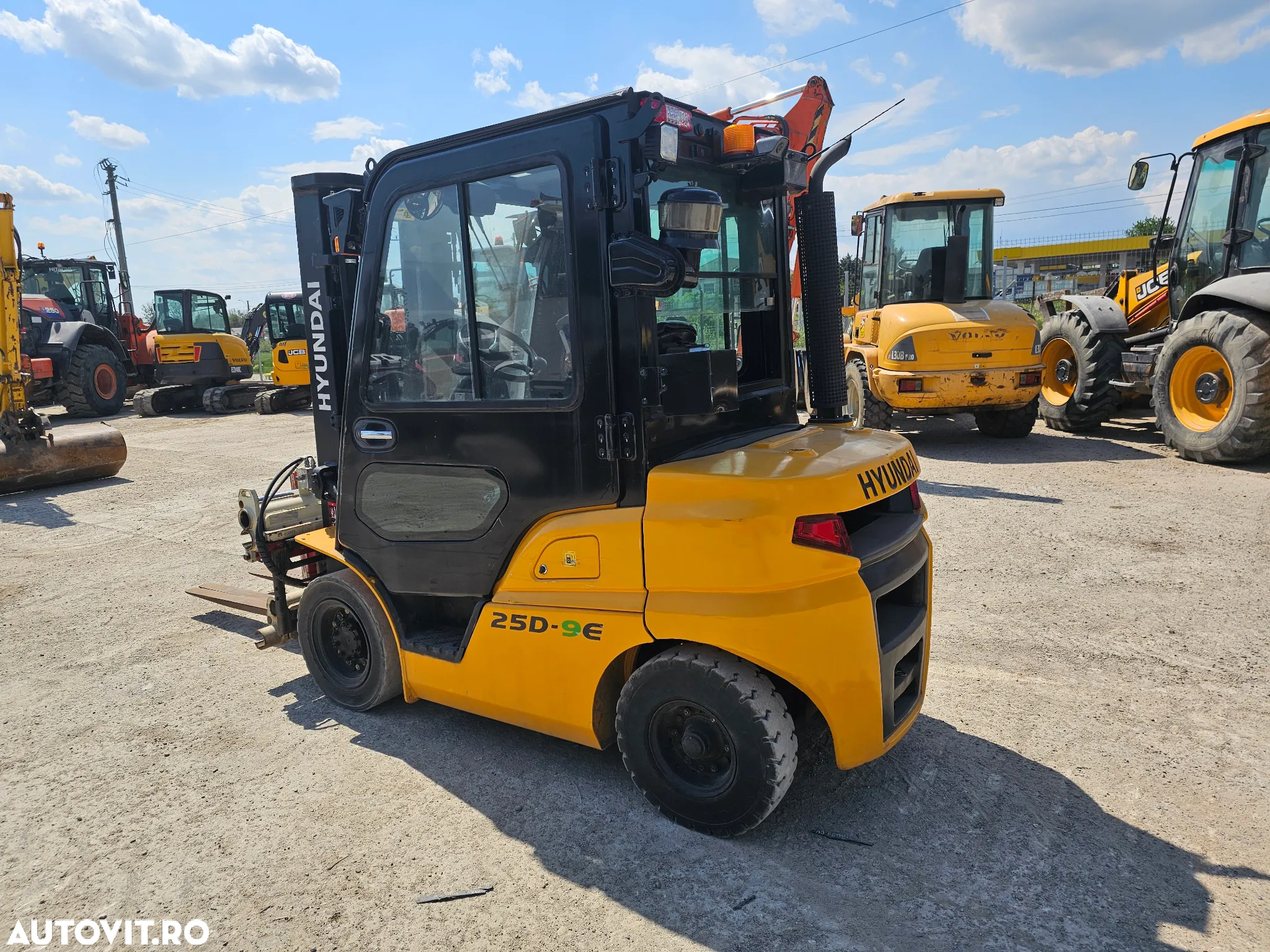 Hyundai 25D-9E motostivuitor stivuitor triplex - 12