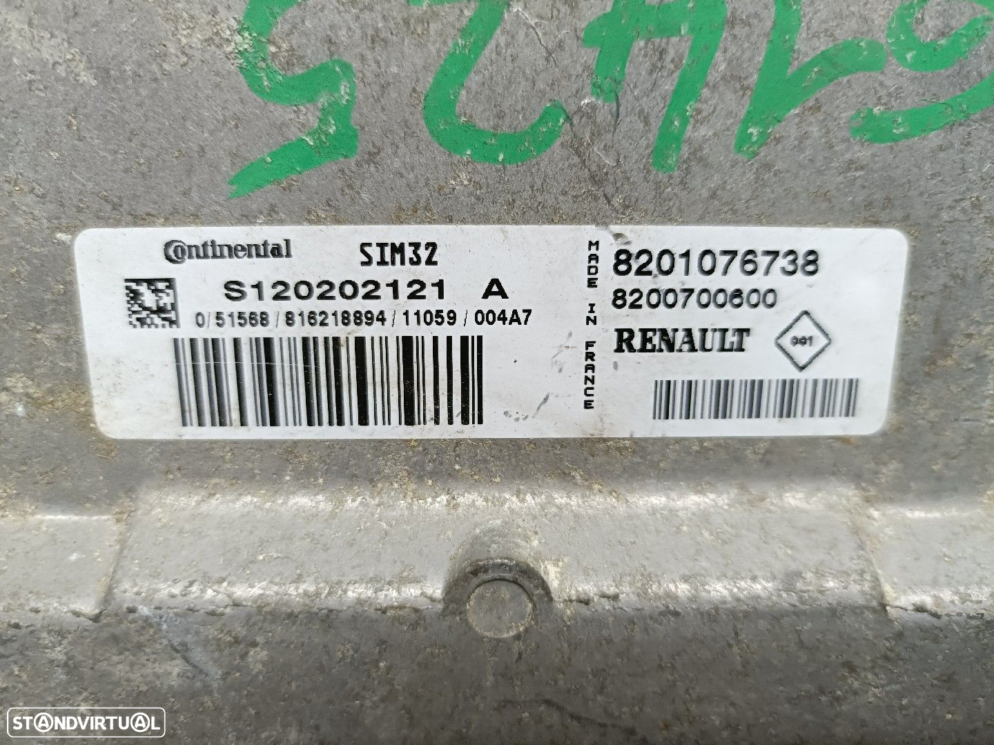 Centralina Motor Renault Twingo Ii (Cn0_) - 3