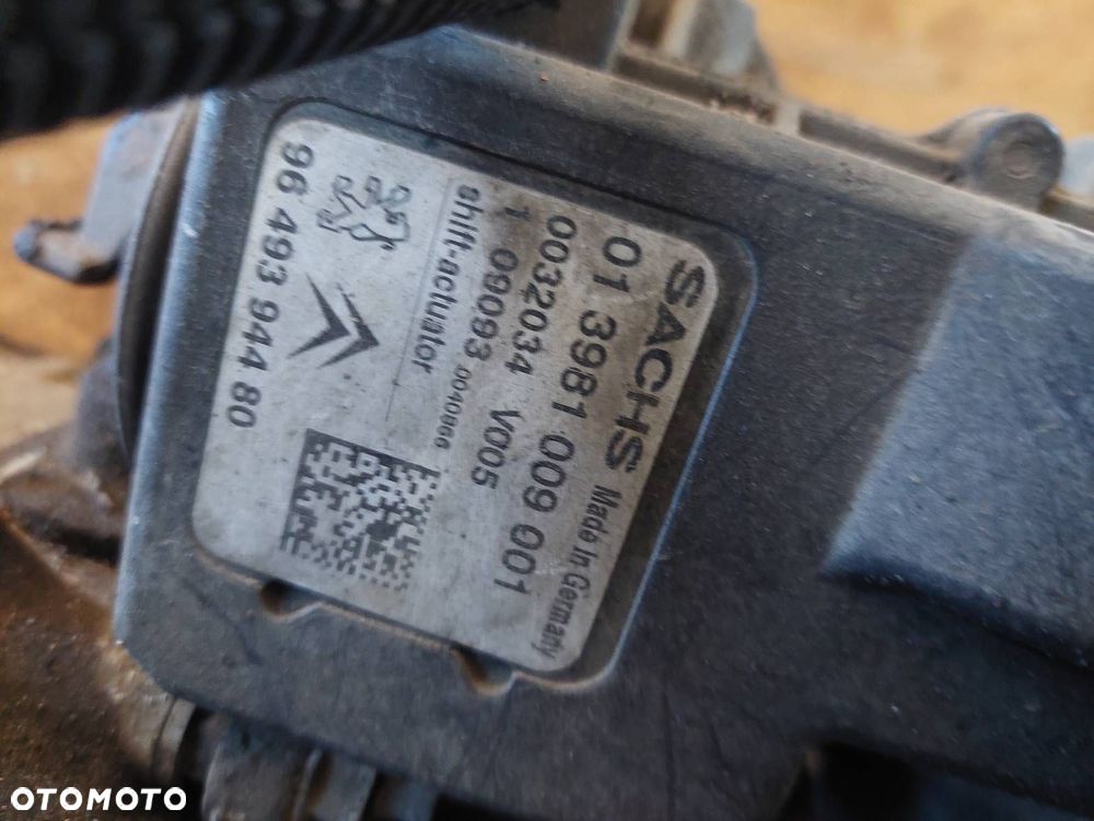 SKRZYNIA BIEGÓW + WYBIERAK SKRZYNI CITROEN C3 I 1.6 16V 20CP63 9649394480 - 4