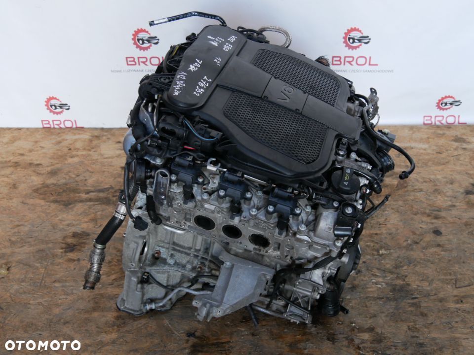SILNIK MERCEDES E350 W212 3.5 V6 12' 276952  FILM - 1