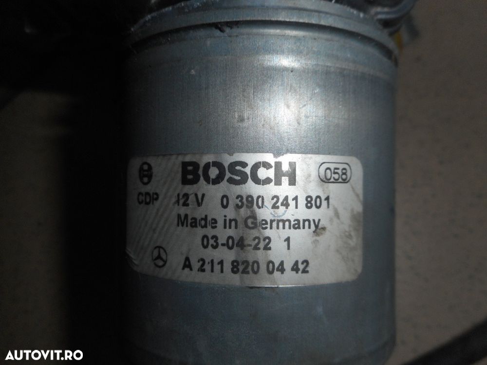 Ansamblu stergator Mercedes E Class W211 2002 2003 2004 2005 2006 2007 2008 2009 - 3