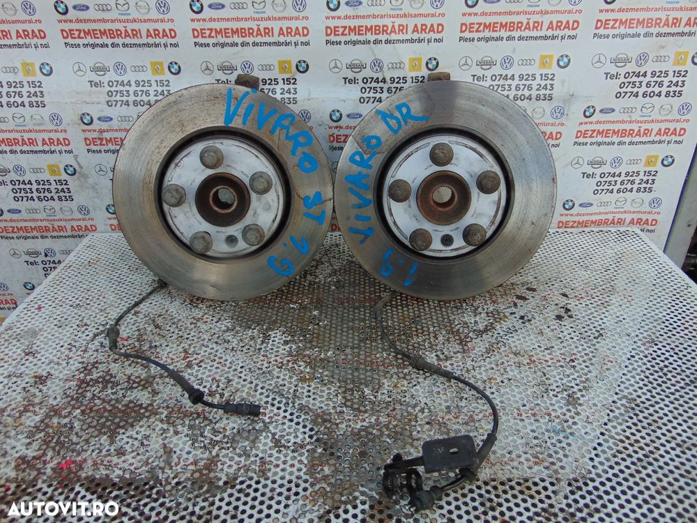 Disc frana Opel Vivaro 2001-2007 discuri frana renault trafic 2 nissan primastar - 2