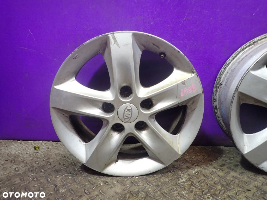 KIA CEED I VENGA FELGI ALUMINIOWE 16 R16 5X114,3 ET51 6J - 2