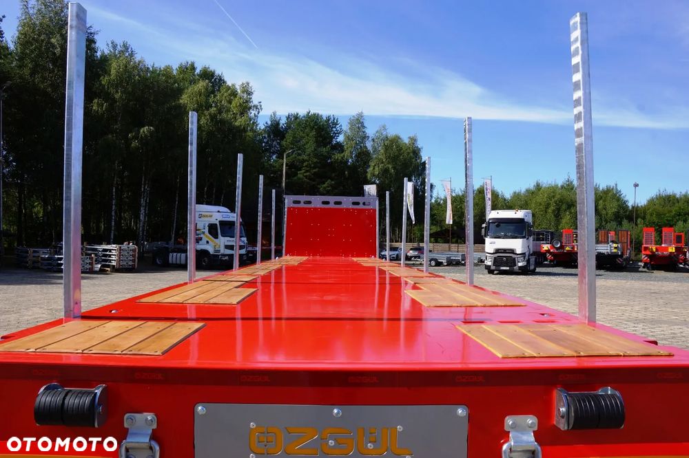 Özgül Trailer PLATFORMA TELEMEGA 13.600mm + 7.500mm rozciągu, ADR EX3, kontenery, konstrukcje, maszyny - 36