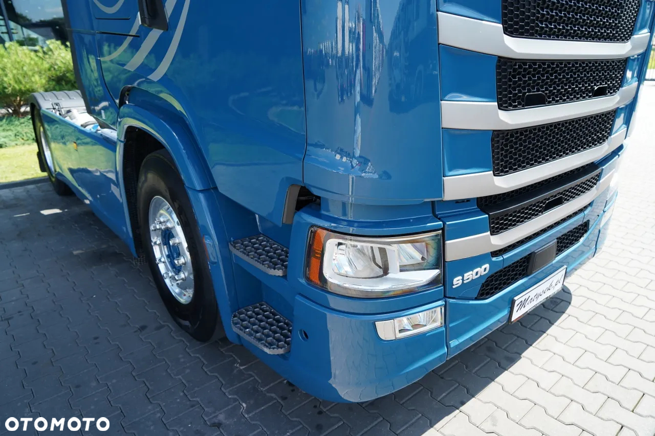 Scania S 500 / RETARDER / KLIMA POSTOJOWA / CAŁA NA PODUSZKACH  / OPONY 100% / ALUFELGI / BOGATE WYPOSAŻENIE / SPROWADZONA / PO KONTRAKCIE SERWISOWYM - 10