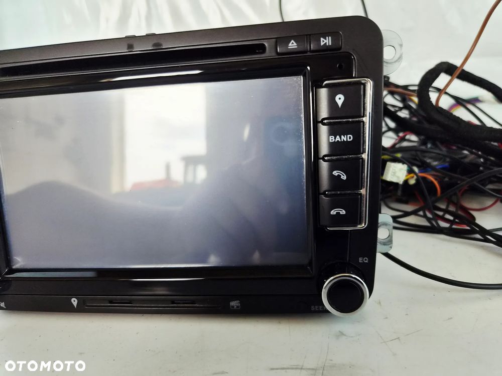 Radio Samochodowe 2-DIN 2DIN A-SURE Nawigacja VW Passat B6 Touran Golf Transporter - 5