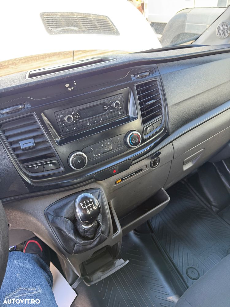 Ford Transit 2020 Tranzit Punte Dubla L3 Basculare Bena Fixa 2 bucăți Unic Proprietar km reali facturi service istoric Dokka 3 Locuri Aer Condiționat Navi Nu Crafter Sprinter Iveco 35c Boxer - 11