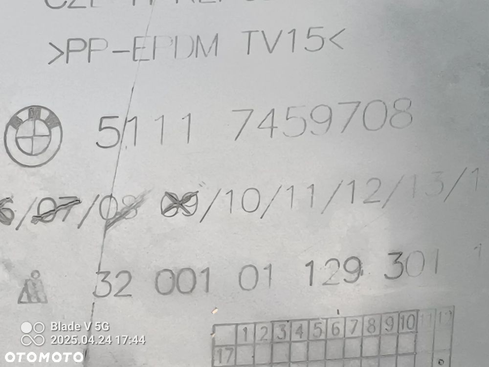 Zderzak przód BMW serii 1 F40 PDC - 5