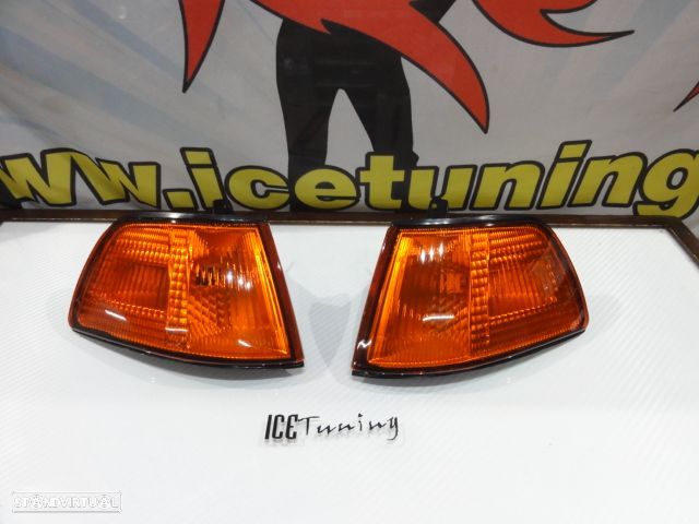 Pisca / minimo frontal Honda Civic 3 Portas (EF/ED/EE/SH) 90-91 Laranja JDM LOOK - 1