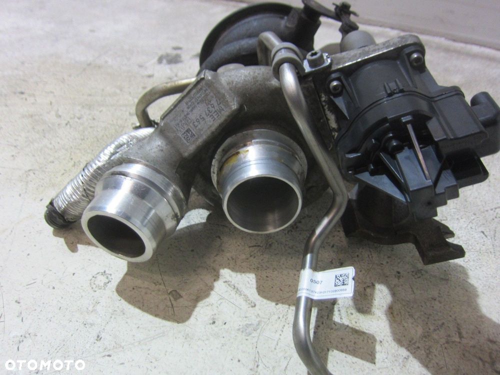 BMW X3 G01 X4 F30 G30 B46 11658631891 TURBOSPRĘŻARKA TURBINA 7637563 TURBO - 7