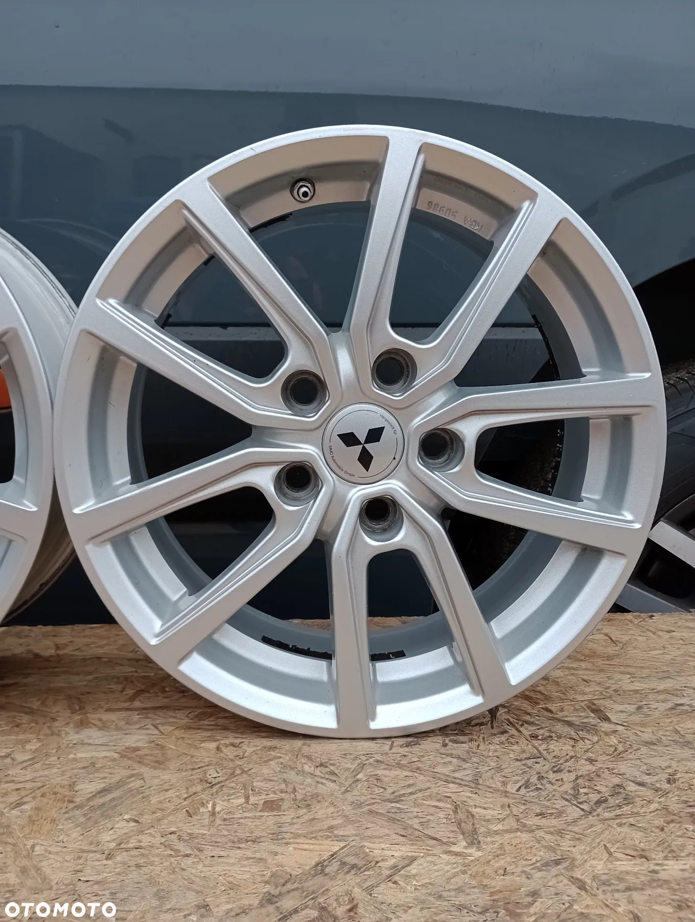 FELGI ALUMINIOWE 5x114 R16 6,5J ET40 CZUJNIKI TPMS MITSUBISHI ASX ECLIPSE ECLIPSE CROSS GRANDIS LANCER OUTLANDER PAJERO SPACE WAGON - 6