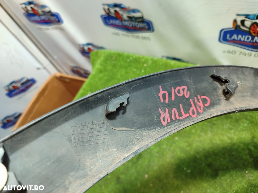 ORNAMENT ARIPA STANGA SPATE RENAULT CAPTUR 1.5 DIESEL 2014 COD OEM 788A38847R / CROSSOVER SUV COMPACT (5 UȘI) 2013-2017 - 7