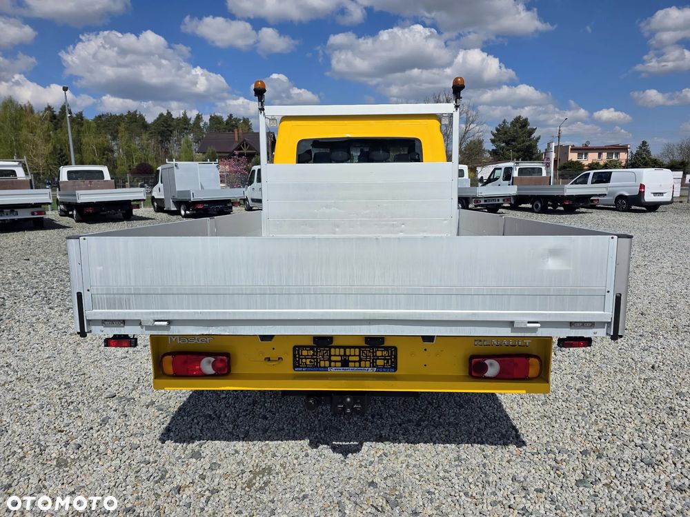 Renault MASTER 2,3 DCI 145 KONNA DOKA BRYGADÓWKA 7 OSOBOWA KLIMA WEBASTO SKRZYNIA 3,4M 150T/KM PRZEBIEGU GWARANCJA BLIŻNIAKI DO 3,5T - 4