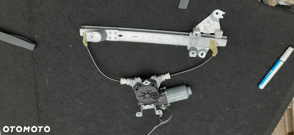 NISSAN QASHQAI I Podnośnik szyby lewy przód 80771jd000 1768 0066 lewy tył 402191a - 4