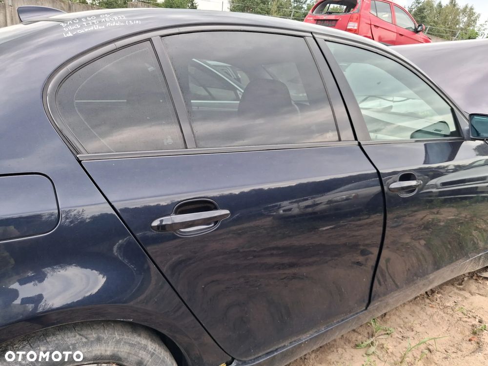 BMW E60 DRZWI PRAWY TYL TYLNIE ORIENTBLAU METALIC 317 - 2