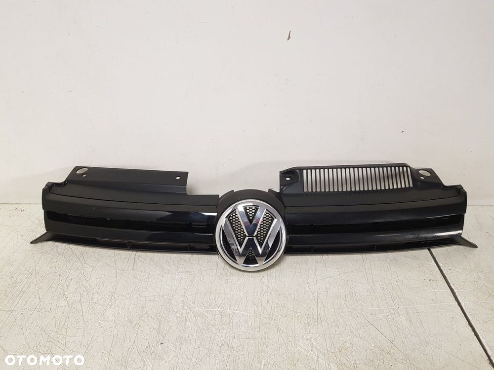 GRILL ATRAPA VW GOLF VI 6 08-16 5K0853653  ŁADNY CZARNY POŁYSK - 2