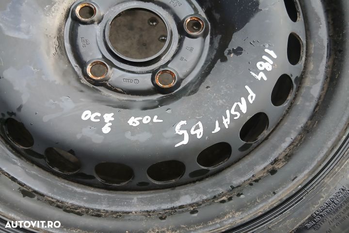 Roata de rezerva R15 3b0601027 7JX15H2 ET45 205/60 R15 3b0601027 7JX1 - 3