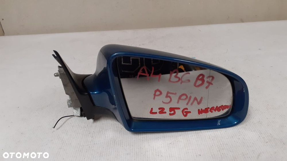 LUSTERKO ELEKTRYCZNE PRAWE AUDI A4 B6 B7 5PIN LZ5G - 2