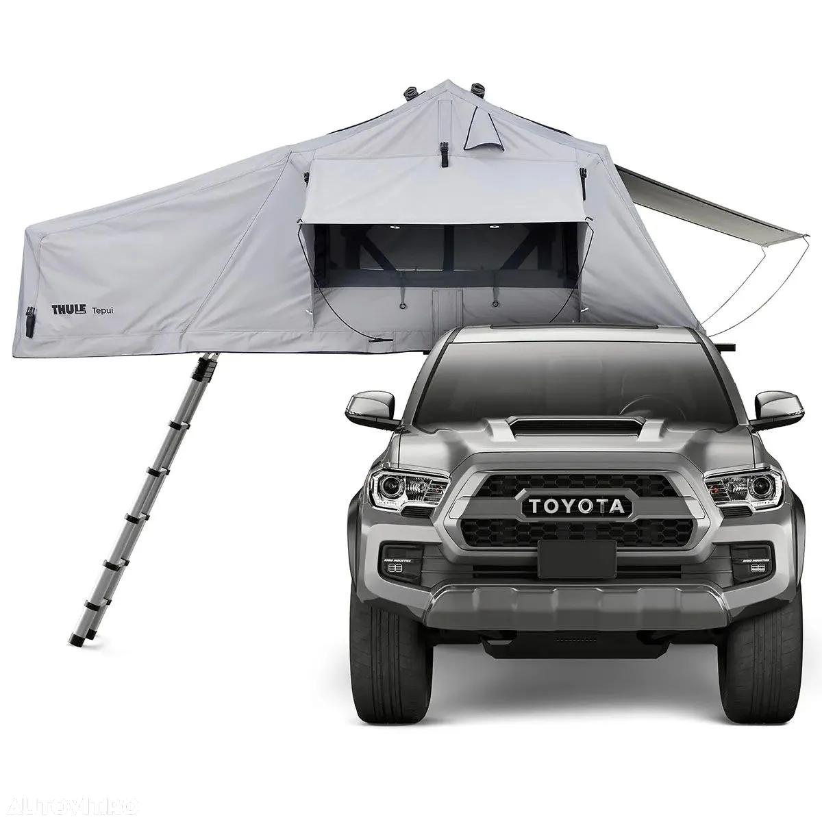 Cort auto cu prindere pe plafon, Thule, Autana, 4 persoane, cu anexa inclusa, Haze Gray, Pret importator_emitem Factura & Garantie - 7